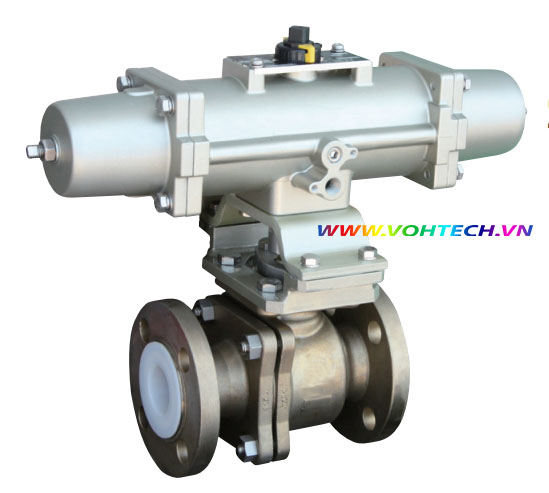 K□PO1159 Series PFA LINED BALL VALVE