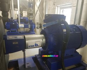 VOHTECH KIỂM TRA - BẢO DƯỠNG ĐỊNH KỲ BƠM LY TÂM KSB CÁC LOẠI TẠI SÂN BAY QT ĐÀ NẴNG