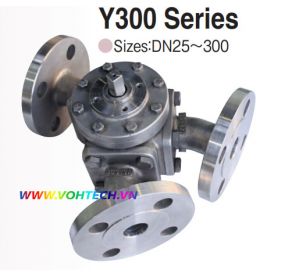 3-WAY TYPE-Y BALL VALVE - Y300 Series